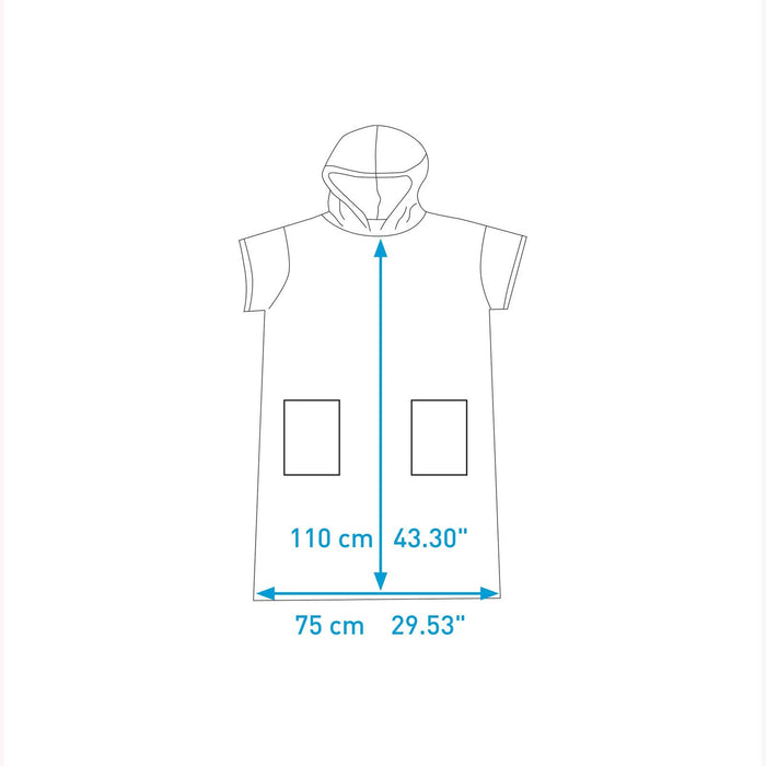 Poncho Tile-Navy Surflogic 59810