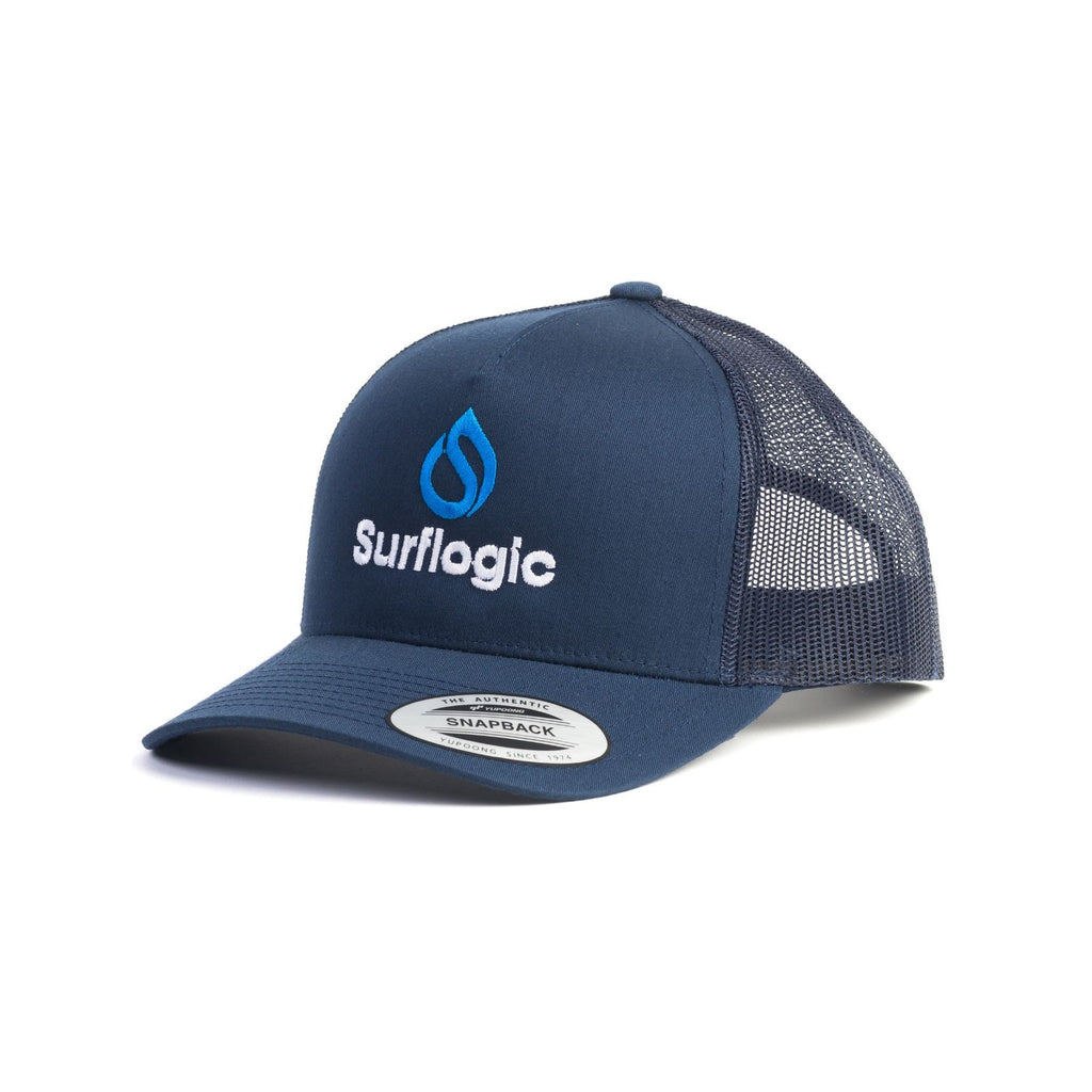 Sfl Curve Trucker Cap Navy Surflogic 59911