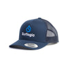 Sfl Curve Trucker Cap Navy Surflogic 59911