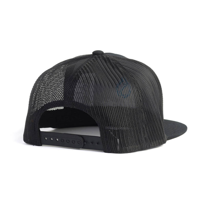 Sfl Flat Trucker Cap Black Surflogic 59913