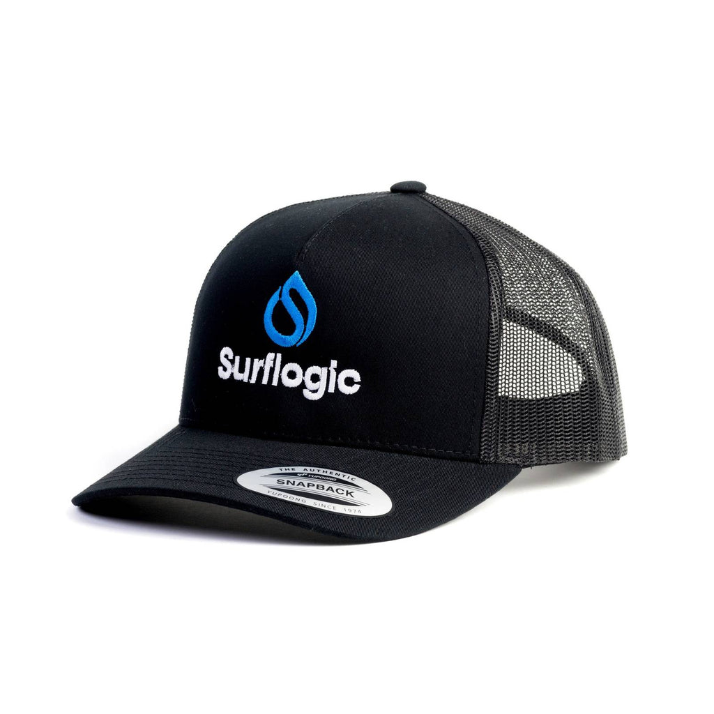 Sfl Curve Trucker Cap Black Surflogic 59915