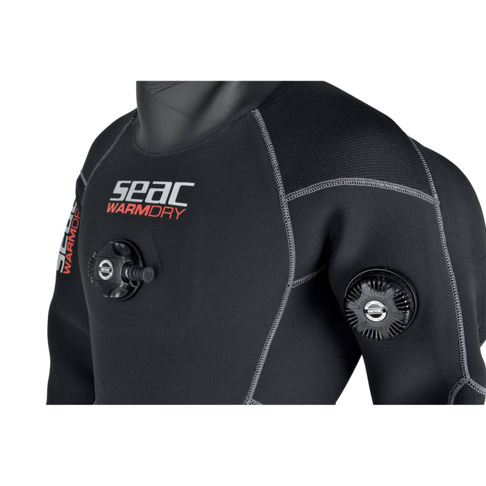 Mono de buceo Warmdry Hombre 4mm XXL2P Seac 6-1-XXL2P