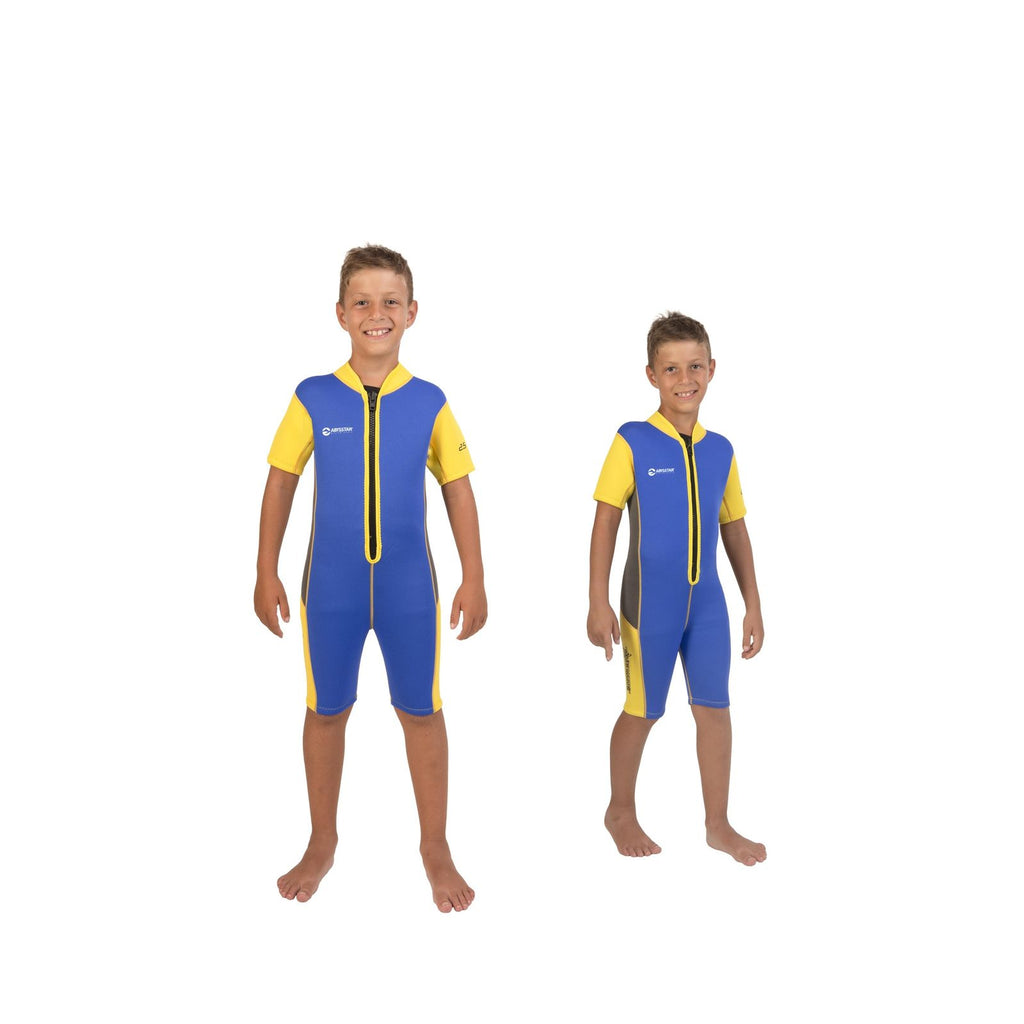 Wetsuit短 de plongée court homme 2,5 mm multicolore M Abysstar 60211
