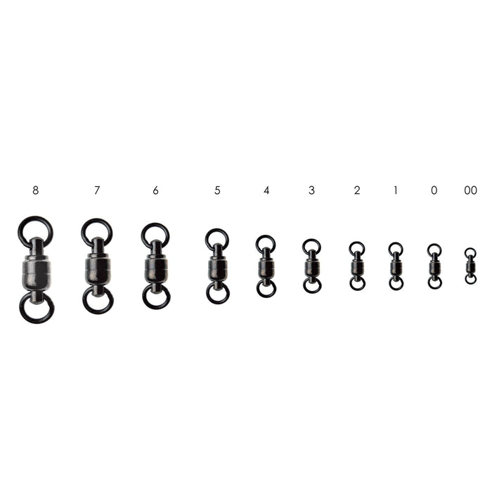 Pack 3 Swivels With Snap Stainless Steel №00 Expert Predator 60456