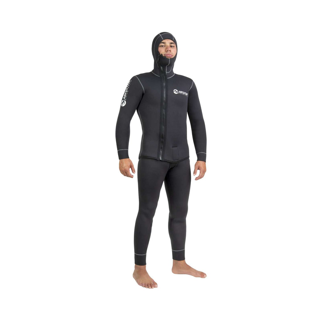 Traje de Buceo Completo Pacific Supreme Con Cremallera Delantera Hombre 5mm Negro XXXL Abysstar 62693