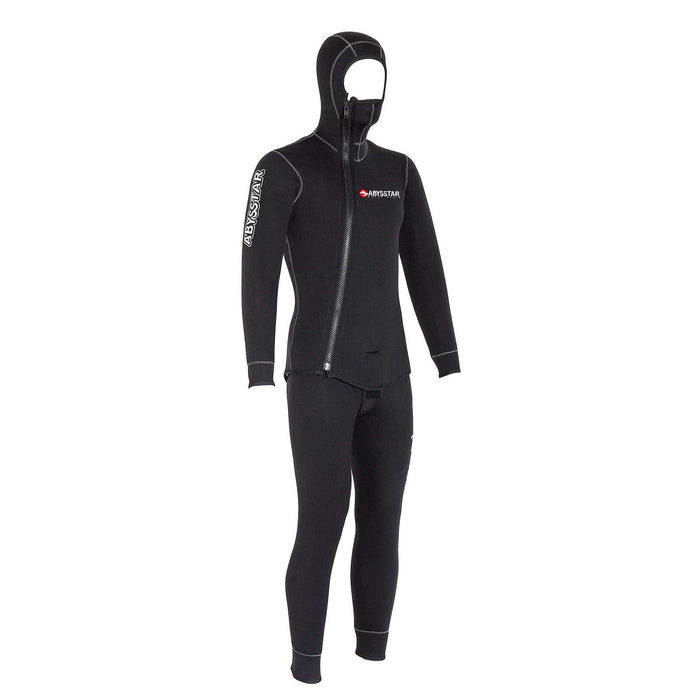 Traje de Buceo Completo Pacific Supreme Con Cremallera Delantera Hombre 5mm Negro XXXL Abysstar 62693