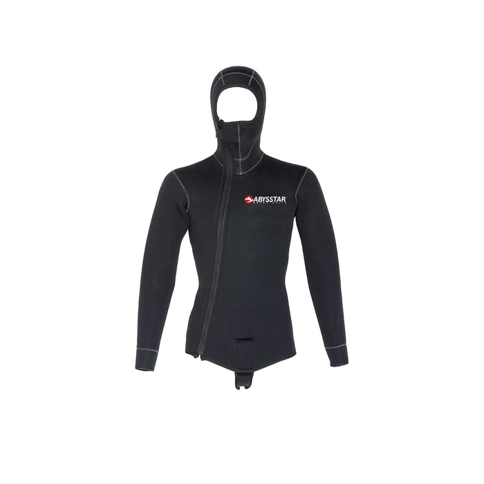 Traje de Buceo Completo Pacific Supreme Con Cremallera Delantera Hombre 5mm Negro XXXL Abysstar 62693