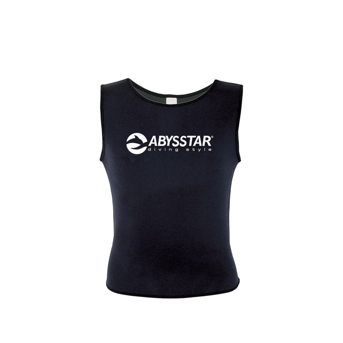 Traje de buceo sin mangas Nylon-Plush 2,5mm Negro XL Abysstar 62702