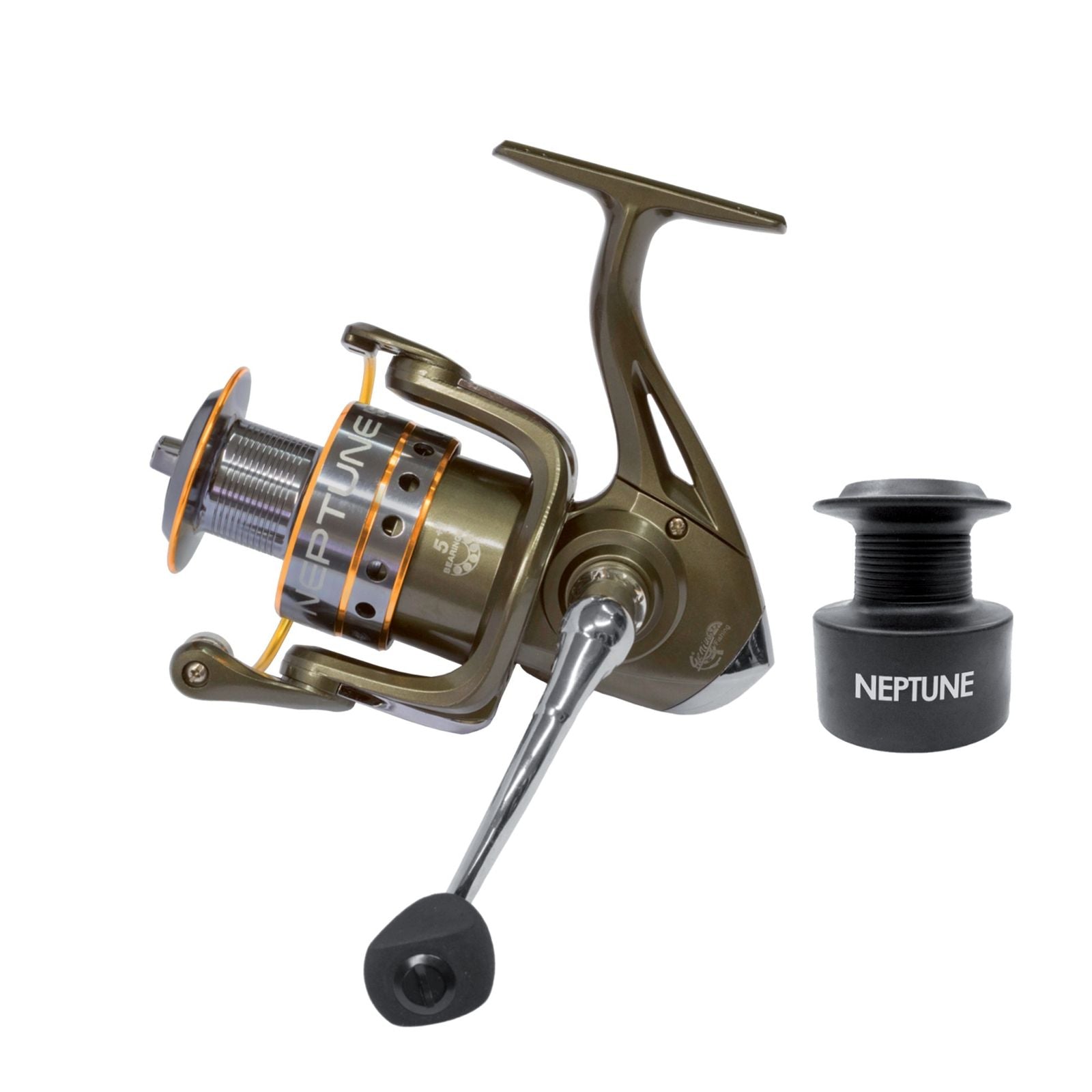 expert fishing reel Expert Predator Neptune Spinning Reel Silver 6000