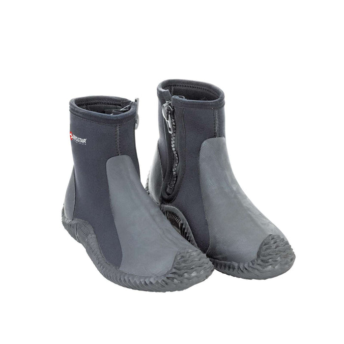 Botas de Buceo Con Suela 3mm Negro-Gris Talla 42 Abysstar 62925