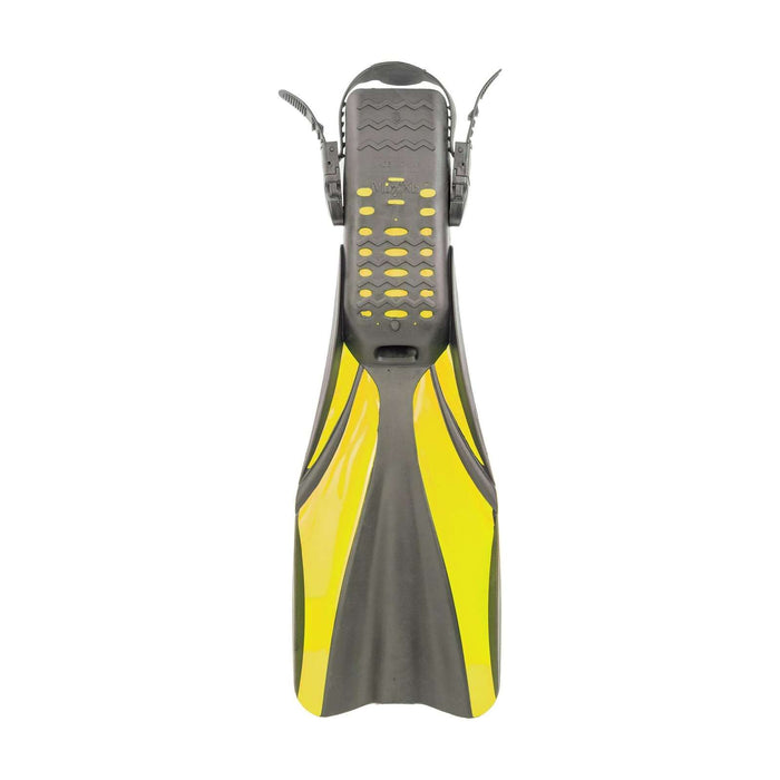 Tauchflossen Forza 7 Gelb 37-40-S-M Abysstar 62935YL