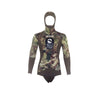 Traje de buceo completo para pesca submarina Grouper Evo Nylon Hombre 5mm Camo-Verde M Abysstar 63236