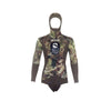 Spearfishing Full Wetsuit Grouper Evo Nylon Man 5mm Camo-Green L Abysstar 63237