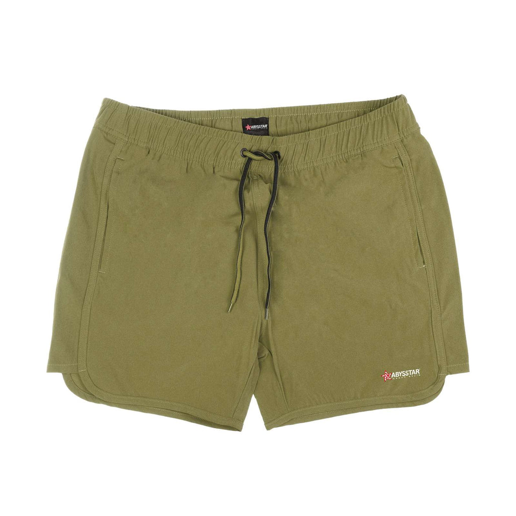Short de bain Cuba 4 Way Stretch Homme Vert Armée S Abysstar 64001AG
