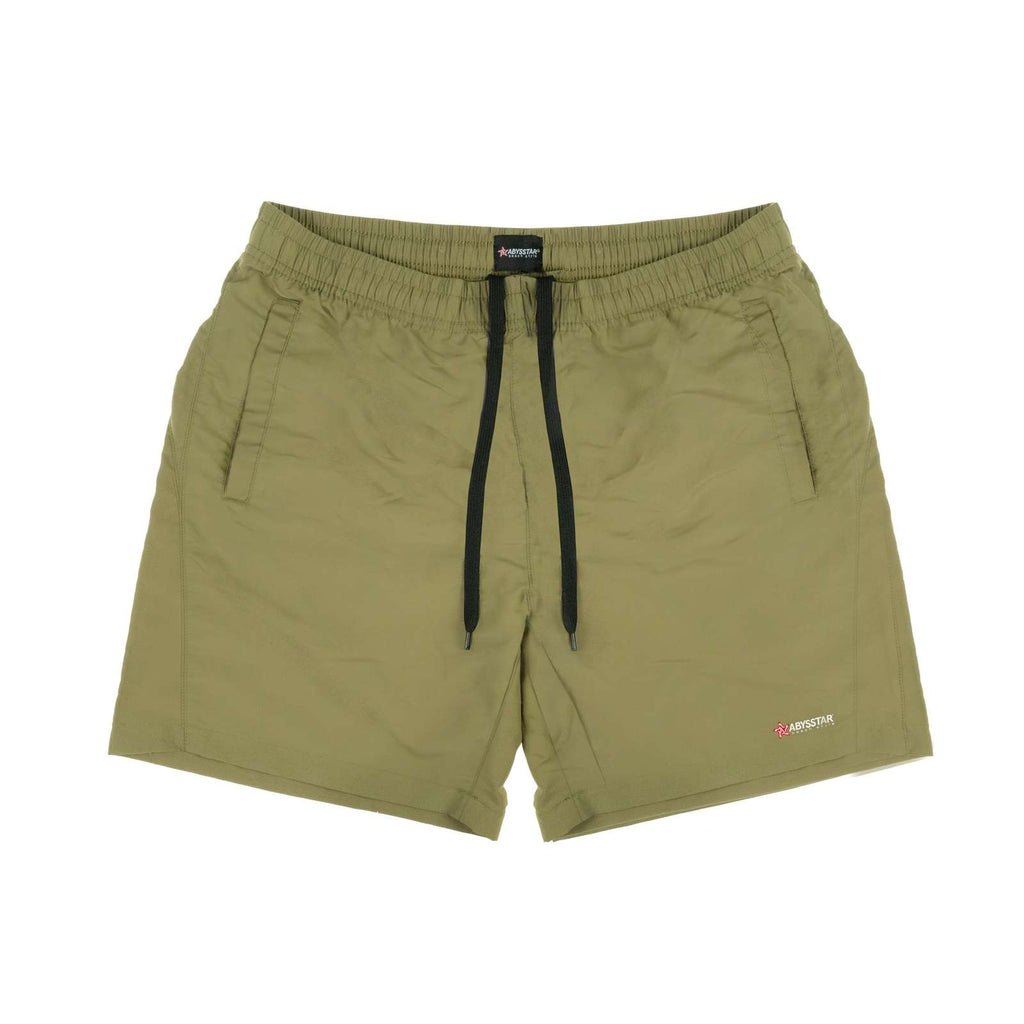 Short de bain Jamaïque Nylon Homme Vert Armée M Abysstar 64012AG