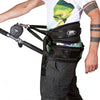 Cinturón de Pie con Asiento Ajustable y Broches de Acero Inoxidable para el Carrete Lineaeffe 6532005