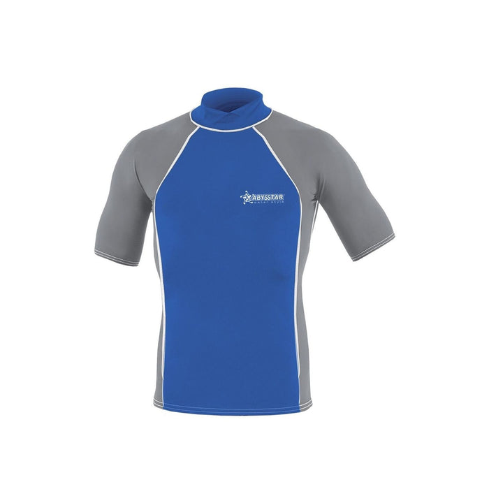 Camiseta de Natación Tijuana Lycra Hombre Gris-Azul XXL Abysstar 67034