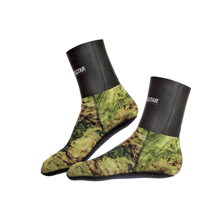 Spearfishing Socks Mimetico Evo 3mm Camo-Green M Abysstar 68057