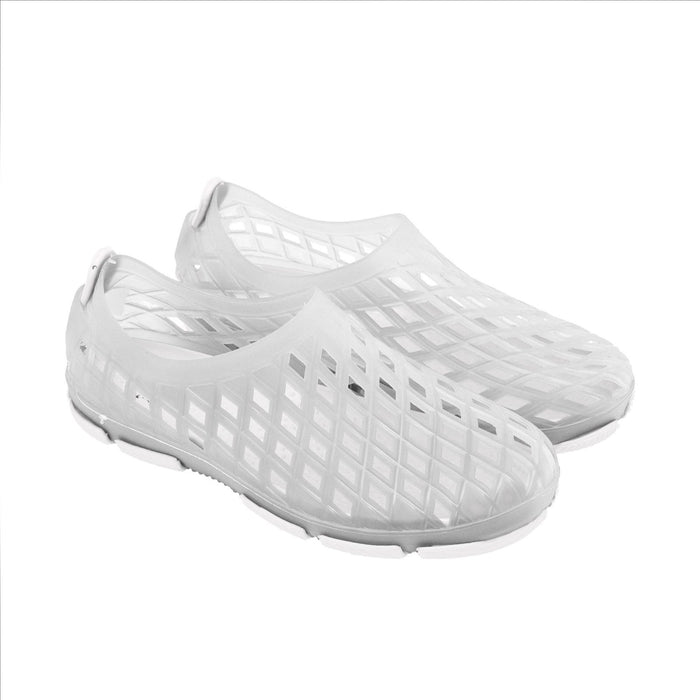 Chaussures de natation anatomiques tendance enfants blanc-transparent taille 39 Abysstar 68159WTR