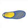Chaussures de natation anatomiques tendance bleu-jaune taille 42 Abysstar 68162BLYL