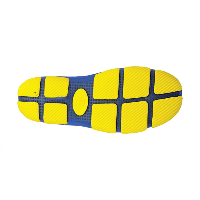 Zapatillas de natación anatómicas Trend Bebé Azul-Amarillo Talla 32 Abysstar 68168BLYL