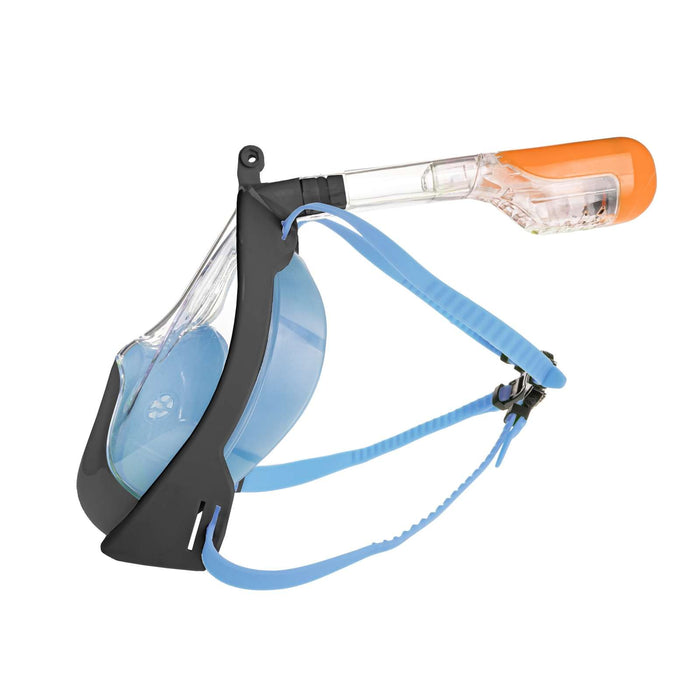 Máscara de snorkel de cara completa Galaxy Azul L-XL Abysstar 68171BL