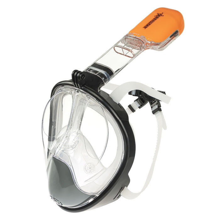 Máscara de snorkel de cara completa Galaxy Transparente L-XL Abysstar 68171TR