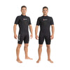 Traje de buceo corto para inmersión Sea Spring Hombre 2,5mm Negro M Abysstar 69205