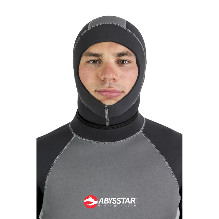 Traje de Buceo Completo Melbourne Hombre 5mm Negro-Gris S Abysstar 69290
