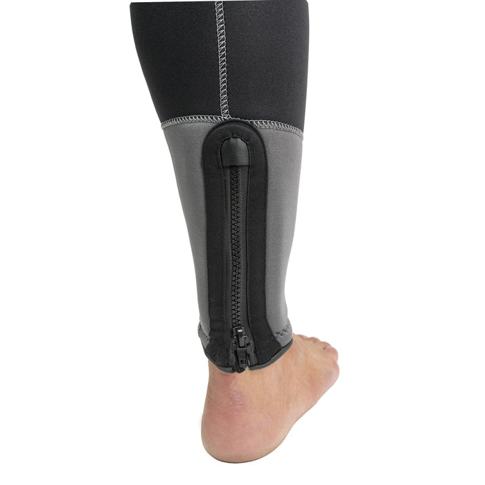 Traje de Buceo Completo Melbourne Hombre 5mm Negro-Gris M Abysstar 69291