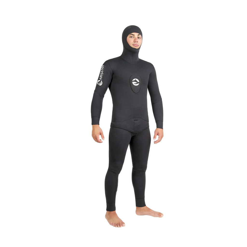 Diving Wetsuit Jacket Pacific Supreme Man 5mm Black S Abysstar 69415