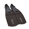 Palmes de snorkeling Jonica Noires Taille 41-42 Abysstar 69549BK