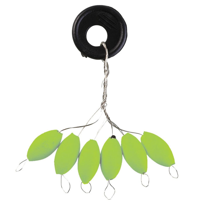 Doppelte schwimmende fluoreszierende Stopper 21x10mm Expert Predator 69596