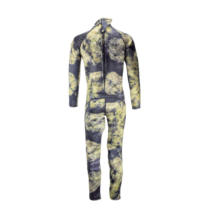 Spearfishing Full Wetsuit Sidney Man 2,5mm Camo-Green-Beige S Abysstar 69740
