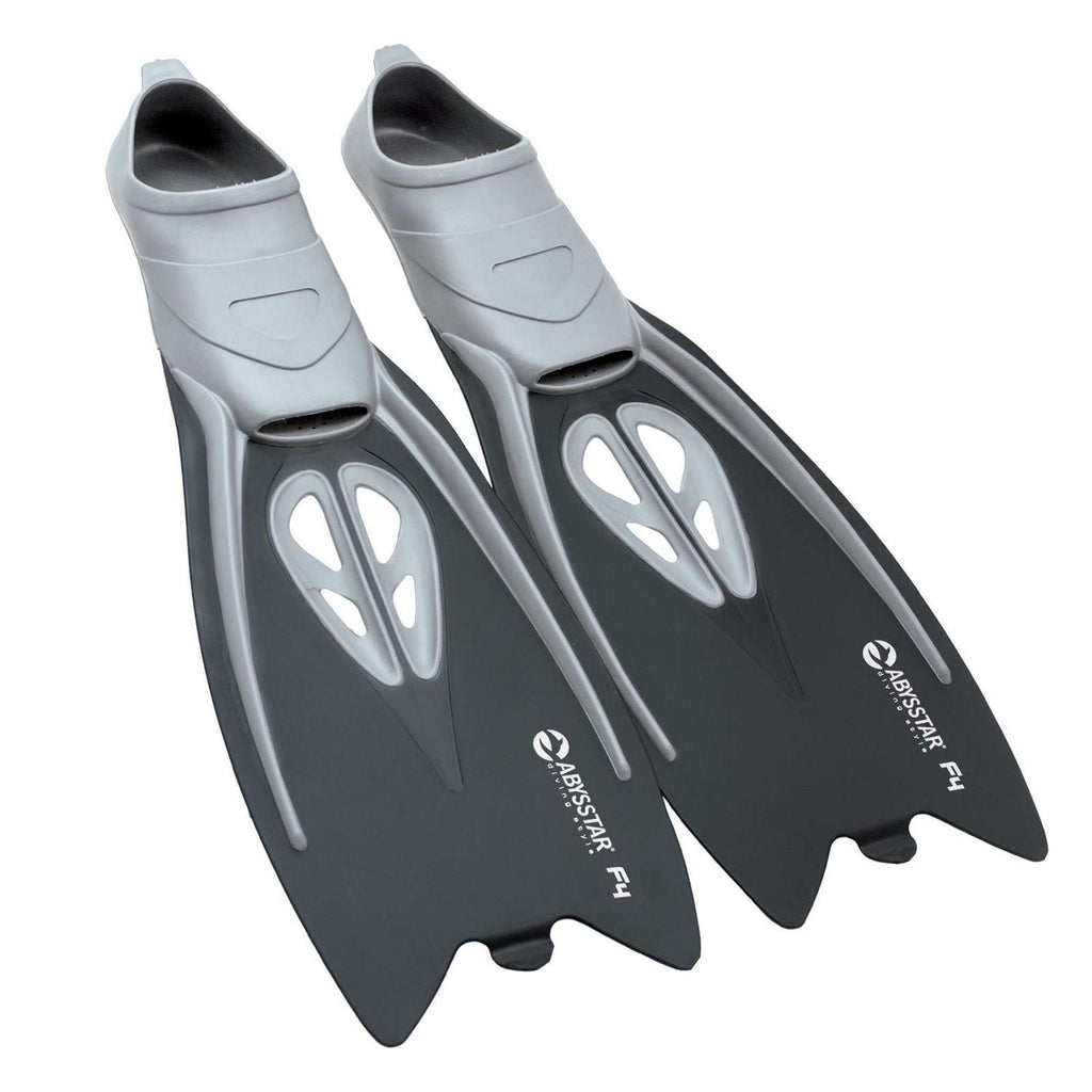 Schnorchelflossen F4 Schwarz 36-37 Abysstar 69762BK