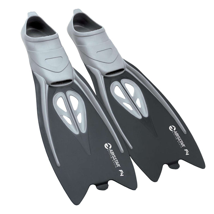 Schnorchelflossen F4 Schwarz 36-37 Abysstar 69762BK