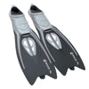 Schnorchelflossen F4 Schwarz 36-37 Abysstar 69762BK