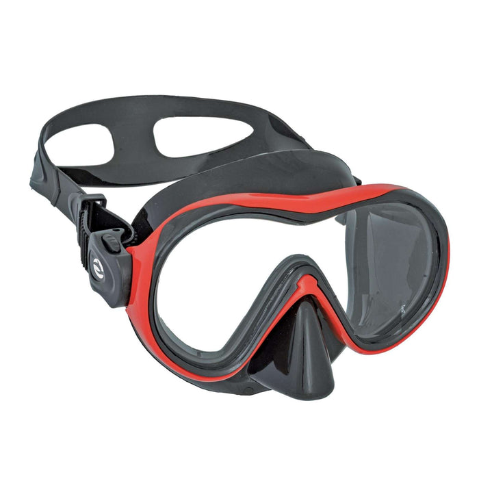 Masque de plongée Kronos Noir-Rouge Abysstar 69770RD