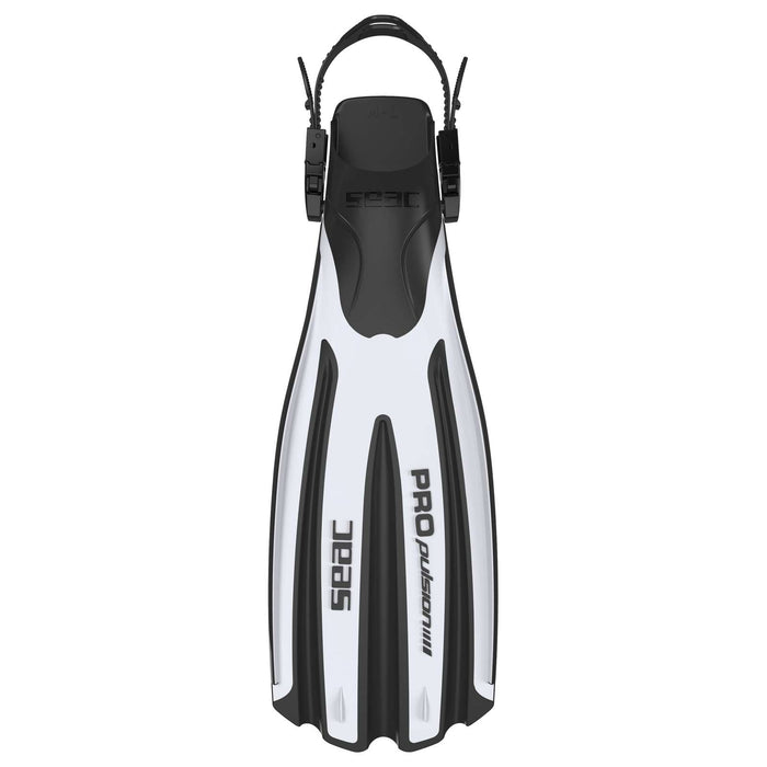 Aletas de Buceo Propulsión Blanca M-L ~ 40-42 Seac 71-12W-M-L