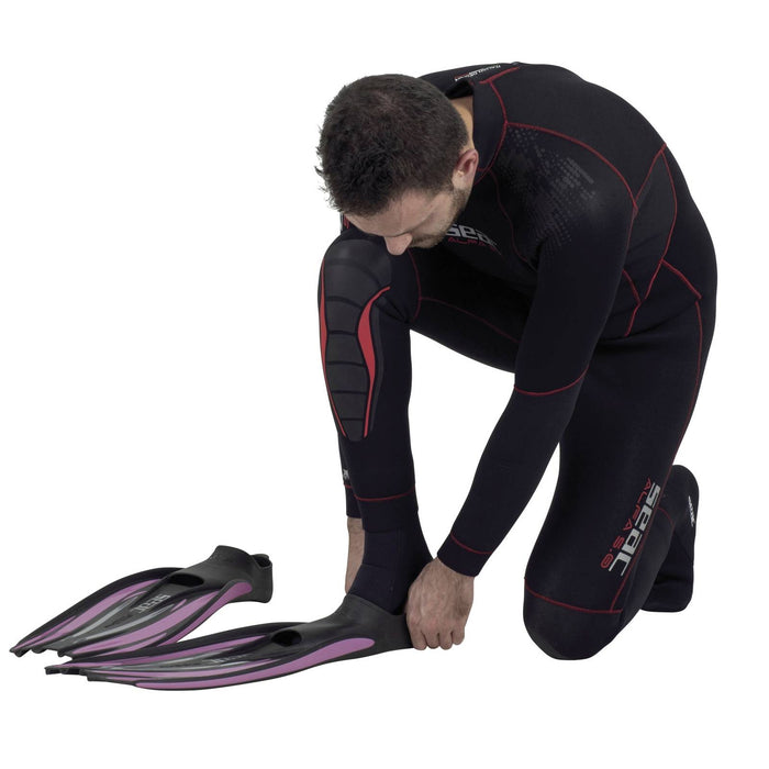 Diving Fins F100 Pro Lilac Size 40-41 Seac 71-1LL-40-41