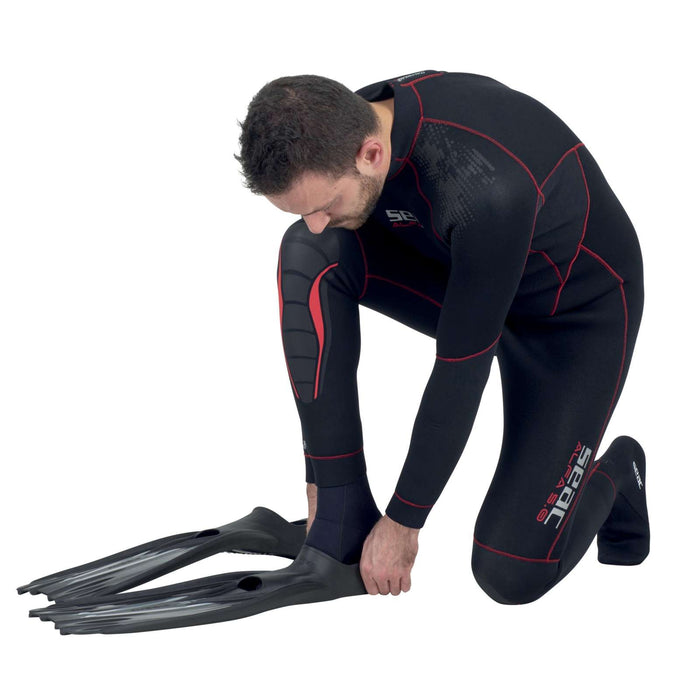 Aletines de Buceo F100 Pro Negro Talla 44-45 Seac 71-1N-44-45