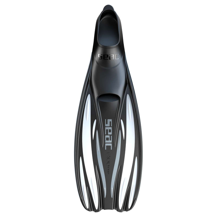Aletas de buceo F100 Pro Blanca Talla 38-39 Seac 71-1W-38-39
