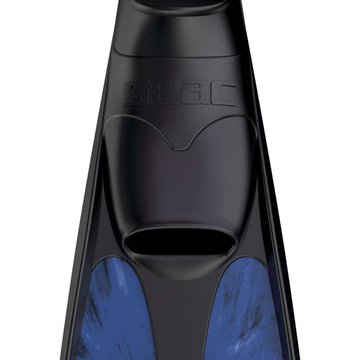 Aletas de apnea y pesca submarina Talent Camo-Azul Talla 36-38 Seac 71-24CB-36-38