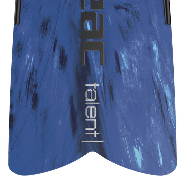 Aletas de apnea y pesca submarina Talent Camo-Azul Talla 43-44 Seac 71-24CB-43-44