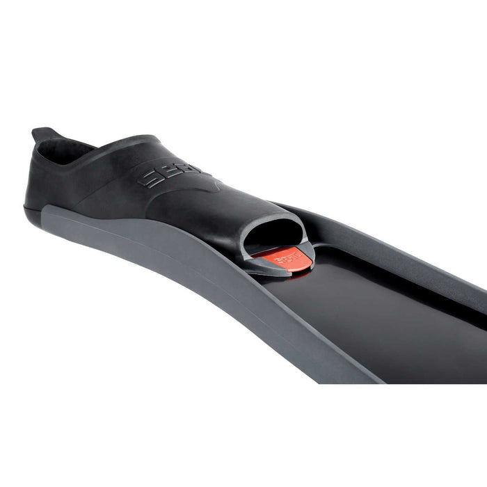 Ailerons de plongée libre et de pêche sous-marine Motus Noir-Rouge Taille 35-36 Seac 71-25N-35-36