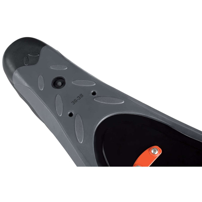 Palmes de plongée libre et de pêche sous-marine Motus Noir-Rouge Taille 45-46 Seac 71-25N-45-46