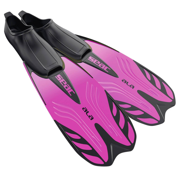 Palmes de snorkeling Ala Enfants Rose 34-35 Seac 71-33P-34-35