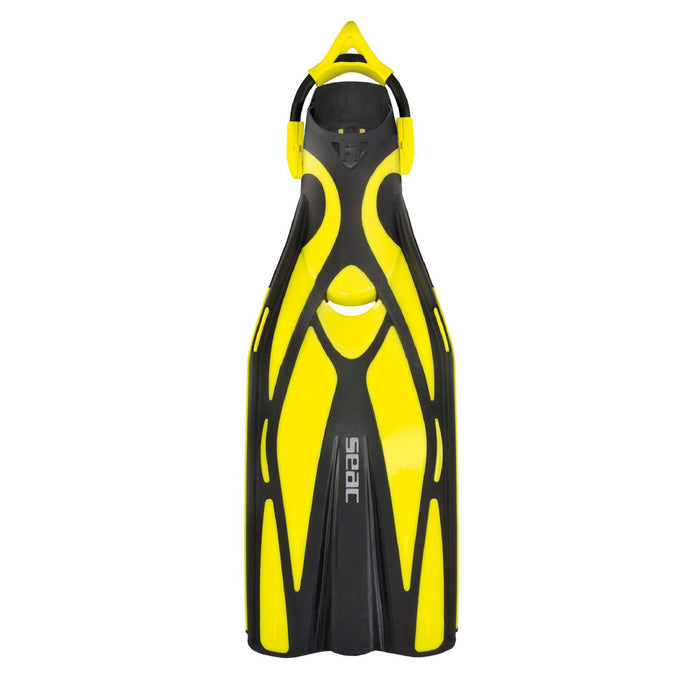 Tauchflossen F1 Sling Strap Gelb S-M Seac 71-36Y-S-M
