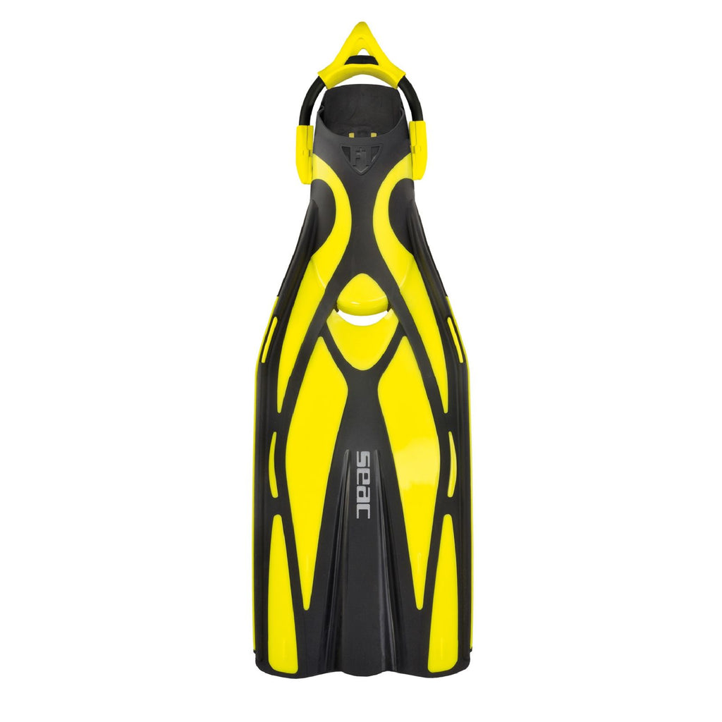 Tauchflossen F1 Sling Strap Gelb XS-S Seac 71-36Y-XS-S