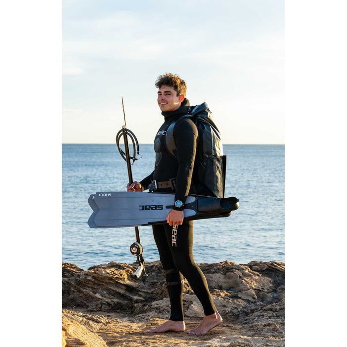 Palmes de plongée apnée et chasse sous-marine Shout S700 Camo-Gris 41-42 Seac 71-44CG-41-42